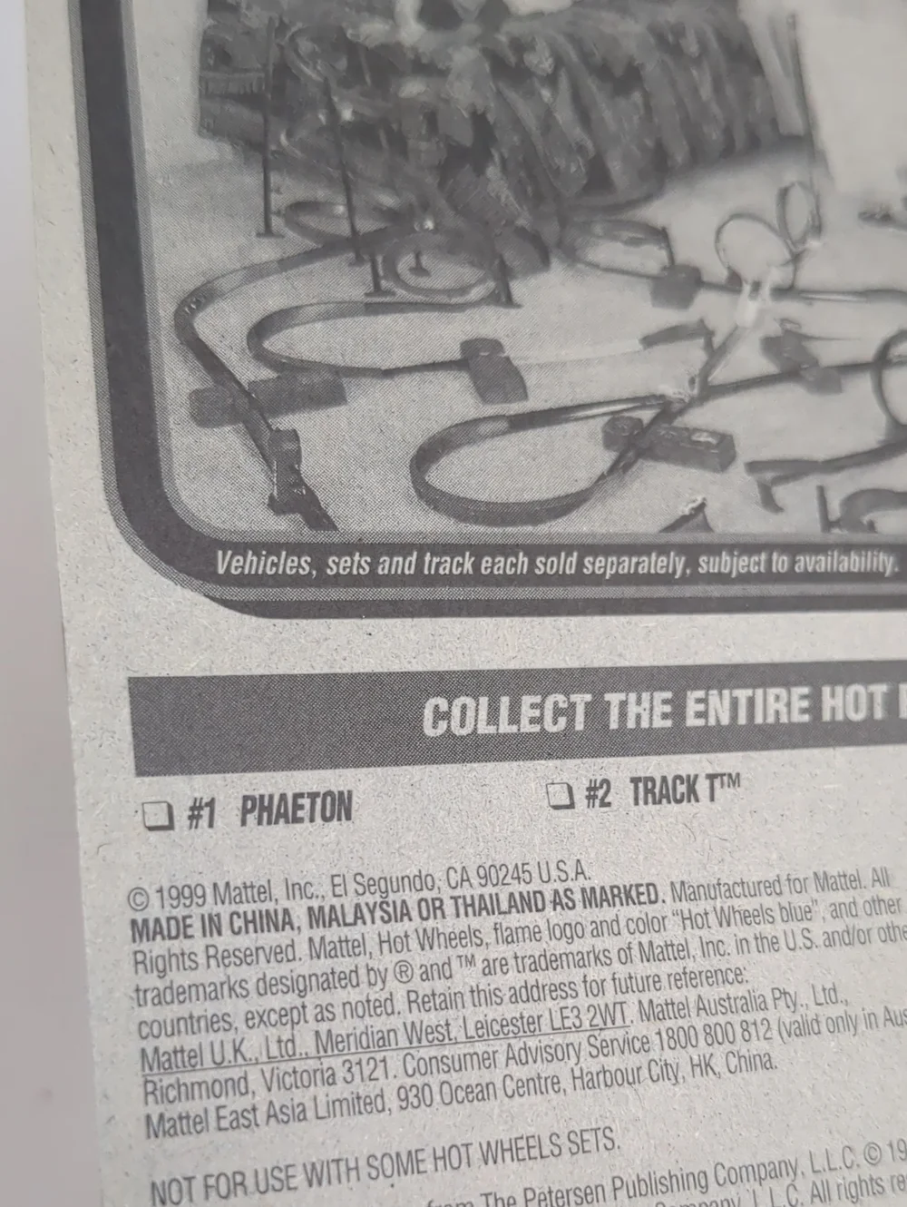 Mattel new package
